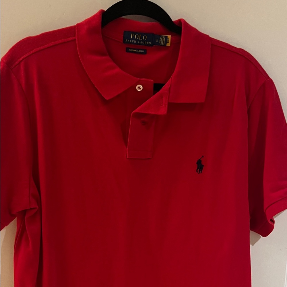 Ralph Lauren Polo Shirt in Bold Red